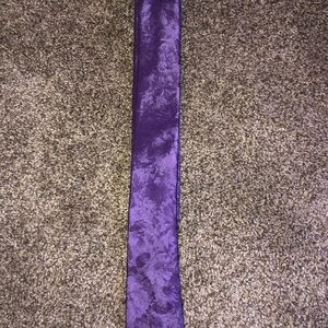 Express skinny purple tie.